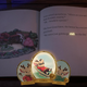 Beacon Pines' storybook, offering a choice of three words to progress the story.
